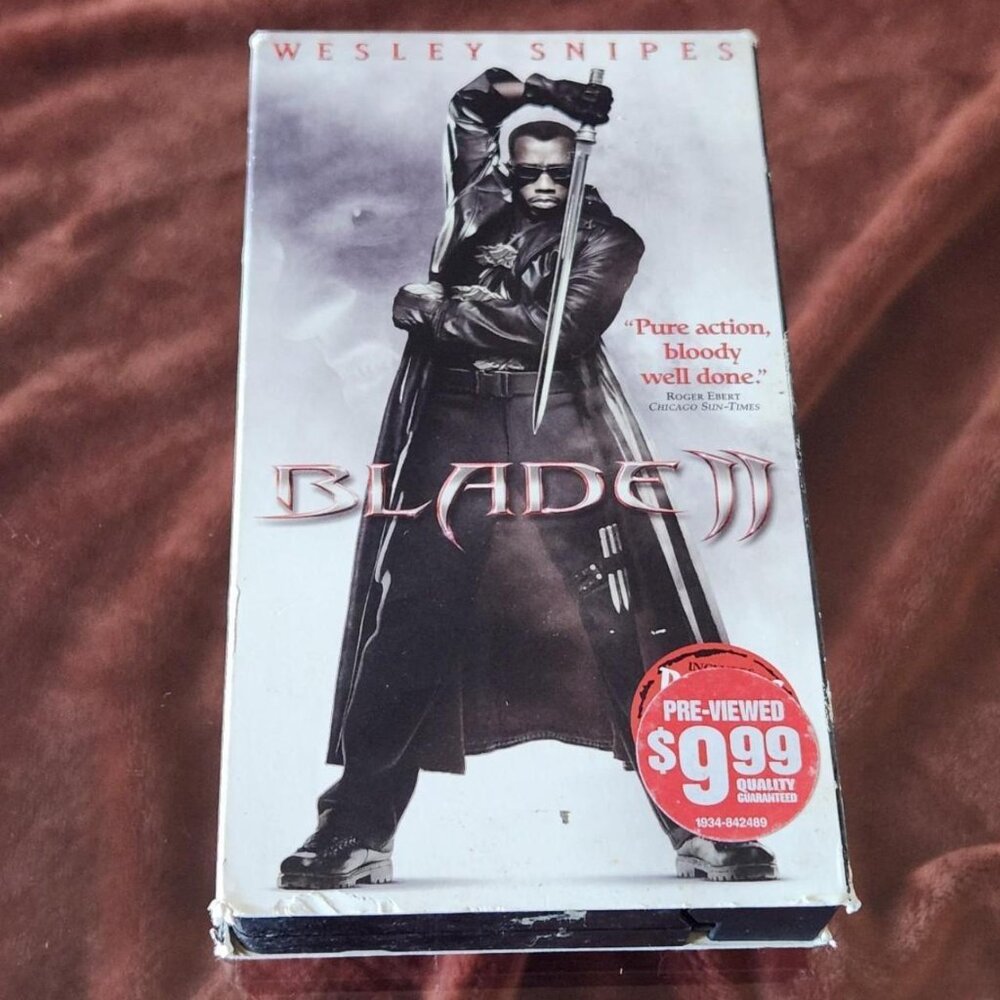 Blade II - 2002 - VHS tape